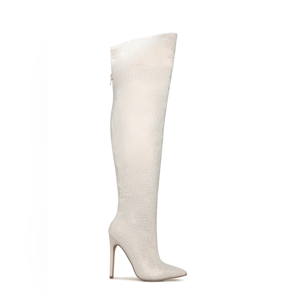Thigh High Studded Boots
